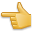 hand_point_180 icon