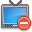 television_delete icon