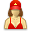 user_beach_lifeguard_female icon
