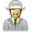 user_detective_gray icon