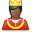 user_king_black icon