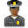 user_policeman_black icon