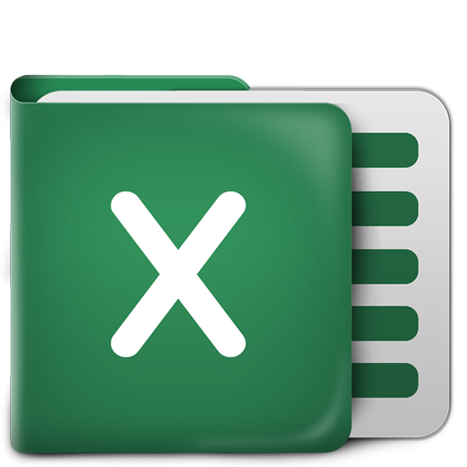 Excel icon 512x512px (ico, png, icns) free download