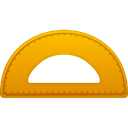 Semicircleruler icon