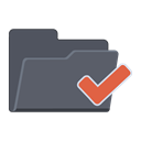 Tick-Folder icon