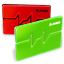 Red-And-Green-3D-Charts icon