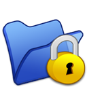folder_blue_locked icon