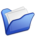 folder_blue_mydocuments icon