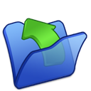 folder_blue_parent icon