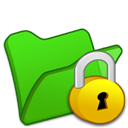 folder_green_locked icon