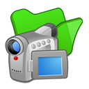 folder_green_videos icon