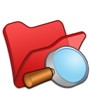 folder_red_explorer icon