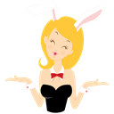 girl-in-a-bunny-suit-4 icon