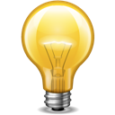 Yellow-Light-Bulb icon