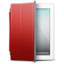 iPad_White_red_cover_256x256 icon