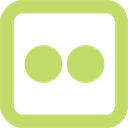 flickr-simplegreen icon