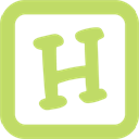 hyves-simplegreen icon