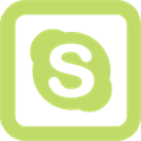 skype-simplegreen icon