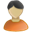 user_male_olive_orange icon