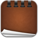 notepad_leather icon