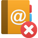 addressbook-delete icon