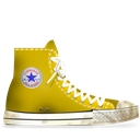 Converse-Yellow-dirty icon
