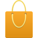 shopping-bag-orange icon