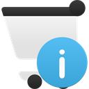 shopping-cart-info icon