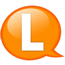 speech-balloon-orange-l icon