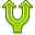 arrow_divide icon