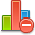 chart_bar_delete icon