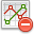 chart_line_delete icon