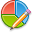 chart_pie_edit icon