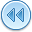 control_rewind_blue icon