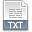 file_extension_txt icon