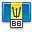 flag_barbados icon