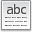 text icon
