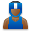 user_boxer_black icon