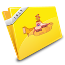 Yellow-submarine icon