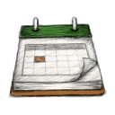 Calendar-hand-drawn icon