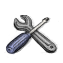 Tools-hand-drawn icon