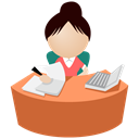 office_women_pink icon