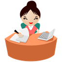 office_women_pink_eyes icon