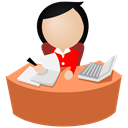 office_women_red icon
