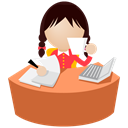 office_women_yellow icon