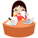 office_women_yellow_eyes icon