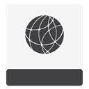 HDD_Network_White icon