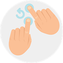 Multitouch icon