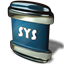 File SYS icon 256x256px (ico, png, icns) - free download | Icons101.com
