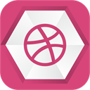 dribbble icon